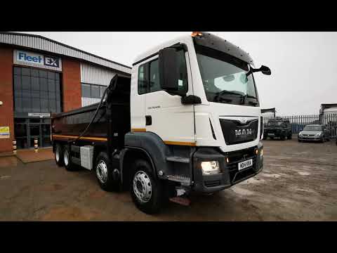 New In Stocklist For Sale: MAN TGS 35.400 Eu6 8x4 STEEL TIPPER 2014 - MD14 KKA