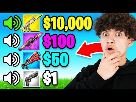 Guess That Fortnite Gun Sound to Win $10,000 - Challenge