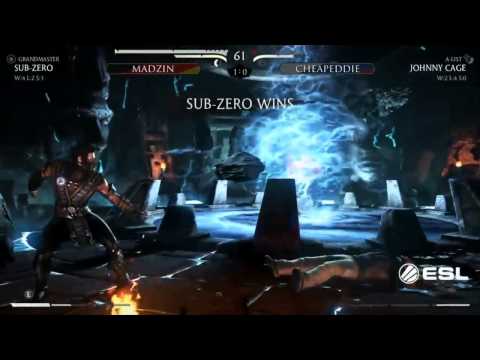 Madzin vs. CheapEddie - MKX Pro League - Season 1 Finals - LB Ro8b