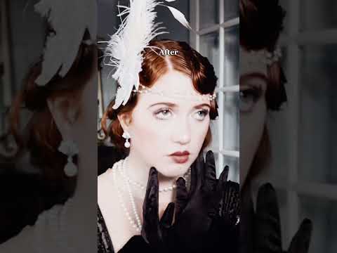Early 1900s vs 1920s makeup, hair, & fashion... Which vintage look? I love fashion history #decades