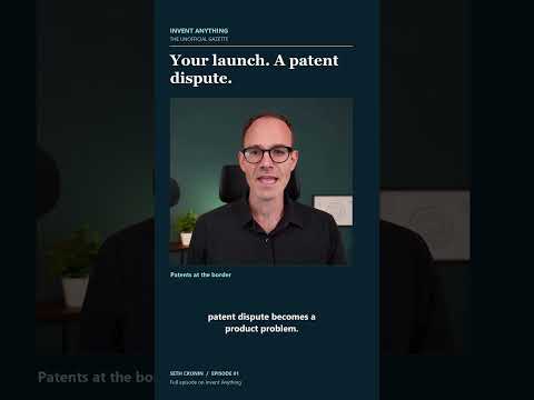 When a patent dispute hits your product launch | Invent Anything #Shorts