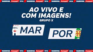AO VIVO E COM IMAGENS: MARICÁ x PORTGUESA - RODADA 3 - GRUPO X - CARIOCÃO 2026