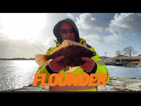 Flounder fishing in Norway with 2 small surprise fish