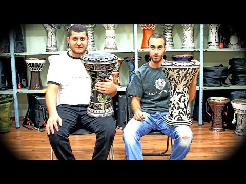 Mother of Pearl Sombaty Darbuka - Amazing Solo Darbuka