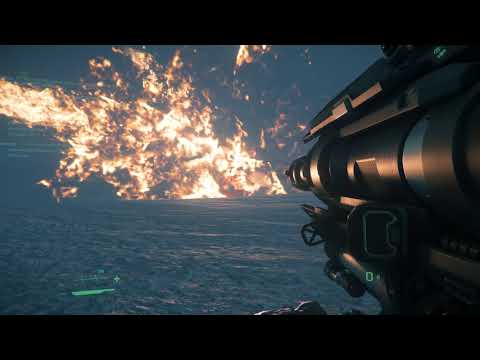Star Citizen - Missile Launcher against Pisces on Magda