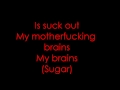 System Of A Down Sugar Lyrics