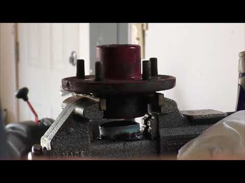 How to install a wheel bearing and grease seal in a trailer hub