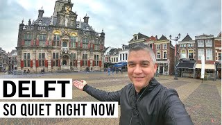 Brief visit to a quiet Delft City in The Netherlands 🇳🇱