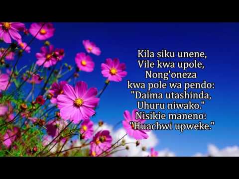 NENA ROHONI MWANGU / Speak to my Soul By Msanii Records Chorale