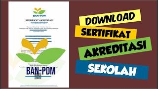 Download lagu Tutorial Download Sertifikat Akreditasi Sekolah mp3
