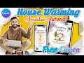 Housewarming Invitations Video In Canva Mobile Computer Both Canva Tutorial Whatsappinvitation