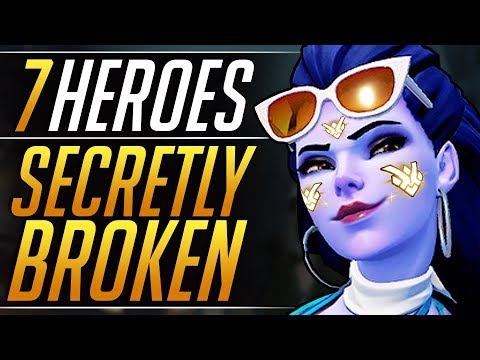 Top 7 SECRETLY OVERPOWERED Picks - Meta Heroes You MUST EXPLOIT - Overwatch Guide (Season 20)