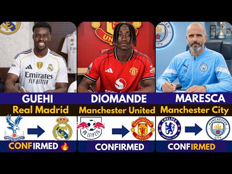 🚨LATEST CONFIRMED TRANSFER NEWS AHEAD OF JANUARY TRANSFER WINDOW 2026  Maresca  ✅️, Diomande 🔥 Guehi
