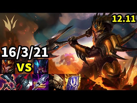 Jarvan IV Jungle vs Rek'Sai - KR Master | Patch 12.11