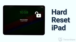 Hard Reset iPad Without Passcode No Data Loss!
