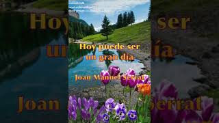 Canción Hoy puede ser un gran día, letra