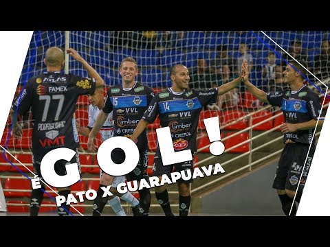 PATO FUTSAL 6 X 1 GUARAPUAVA - GOLS - SÉRIE OURO 2018