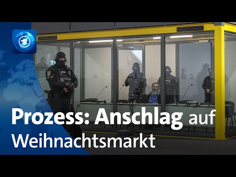 Prozessbeginn nach Anschlag auf Magdeburger Weihnachtsmarkt