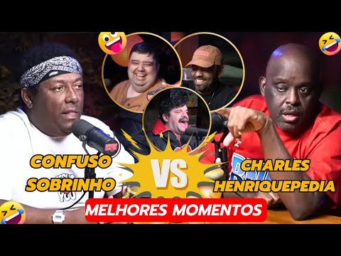 Duelo épico entre CHARLES HENRIQUEPEDIA e CONFUSO SOBRINHO - Show de comédia! 
