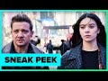 Watch Marvel Studios HAWKEYE Sneak Peek Jeremy Renner Hailee Steinfeld