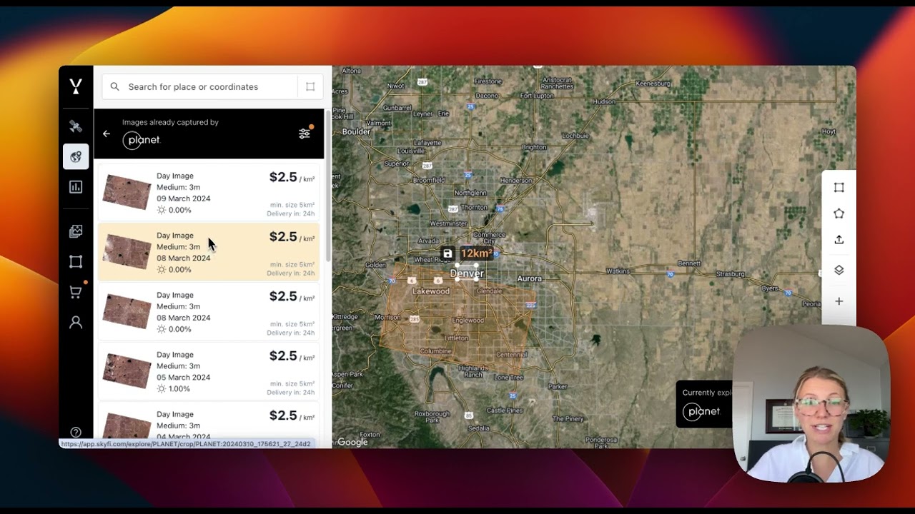 Imagery & Analytics on SkyFi