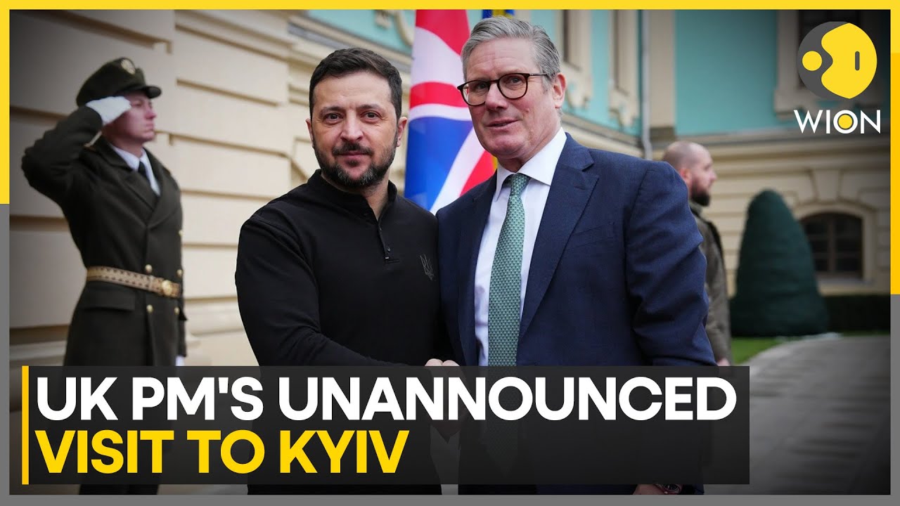 UK PM Starmer's First Official Visit To Kyiv Since Taking Office | World News | WION