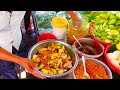 Never Get Enough Of These TROPICAL FRUITS MAJU KRALOK Cambodian Sour Fruit Salad Street Food