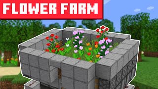 Minecraft Flower Farm 1.20.4 - BEST DESIGN - EASY BUILD
