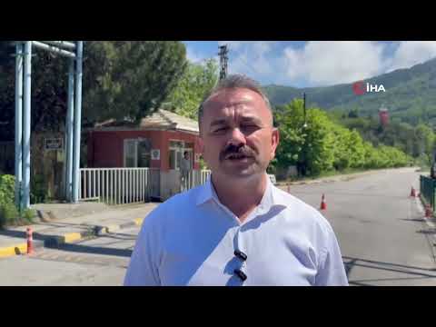 Amasra Maden ocağında yangın nedeniyle üretim durdu