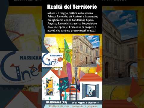 🧞‍♂️Gnè Festival 2025 - Realtà del territorio a Massignano