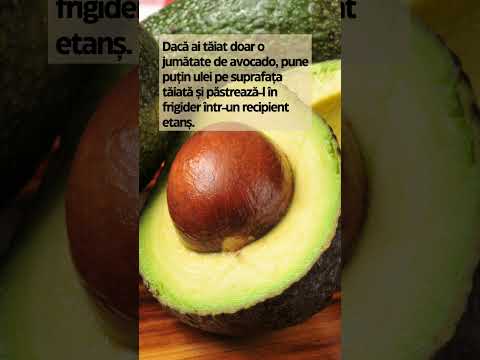 Vrei să menții avocado proaspăt mai mult timp? 🥑✨