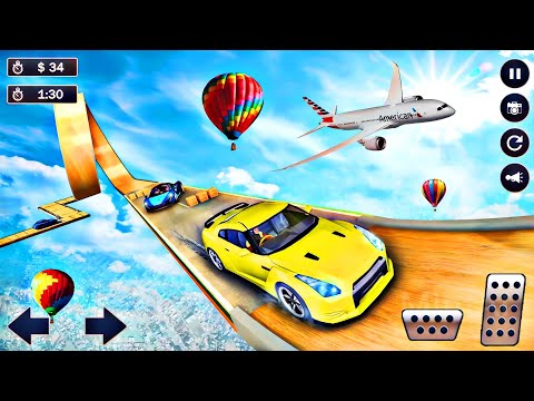Formula Car Stunts Racing Simulator - Mega Ramp Police Car Impossible 3D - Android GamePlay #3