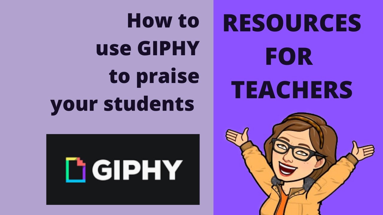 Using GIPHY to praise students