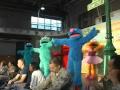 Sesame Street USO Experience Visits Osan Air Base South Korea