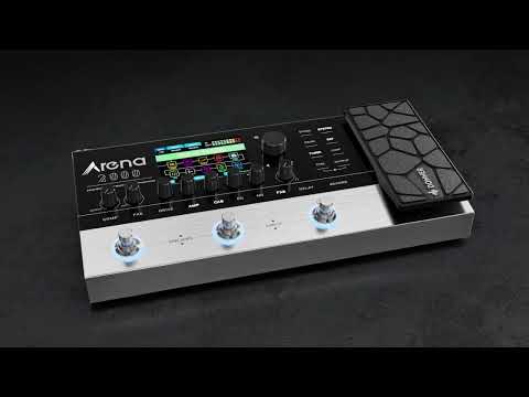 Donner Arena 2000 Guitar Multi-Effects Pedal with 278 Effects, 100 IRs, Looper, Drum Machine, Amp Modeling, XLR and MIDI Support image 8