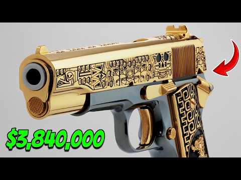 10 Most EXPENSIVE Guns Ever SEIZED From Drug Lords!