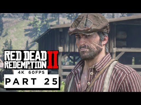 RED DEAD REDEMPTION 2 Walkthrough Gameplay Part 25 - (4K 60FPS) - No Commentary