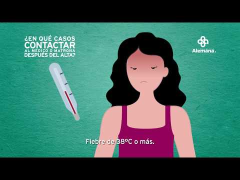 Cuidados de la madre después del parto | Clínica Alemana