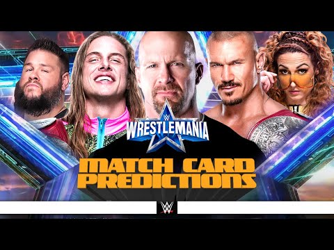 WWE WrestleMania 38 - Card Predictions [v2]