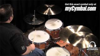 Video thumbnail for Sabian 18" HHX Manhattan Jazz Crash Cymbal (11891XN-1053113DD) by Memphis Drum Shop