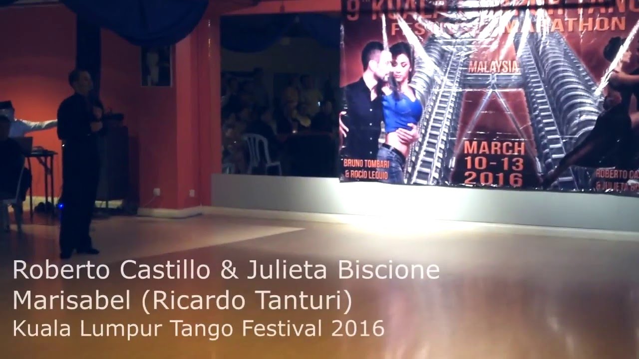 A pretty Tanturi vals danced by Roberto Castillo & Julieta Biscione