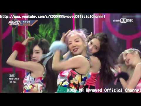 [MR Removed] 170810 Girls' Generation (SNSD) - Holiday (Live AR-Pre-recorded Audio) [Comeback Stage]