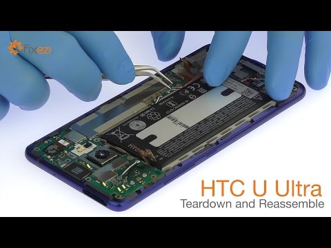 HTC U Ultra Teardown and Reassemble - Fixez.com