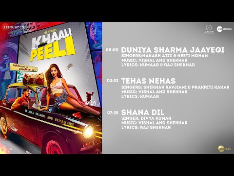 Poster shana dil lyrics – khaali peeli
