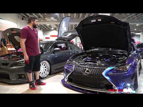 Lexus RC350 with full lip body kit splitter NIA Designer "Manny Salas"