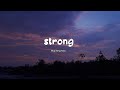 Strong - One Direction(lyric)|speed up