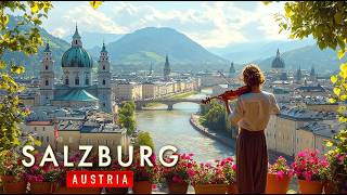 Salzburg Walking Tour 4K | Austria’s Most Beautiful City