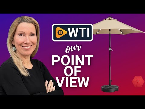 Yaheetech Solar Patio Umbrellas - WTI product video review