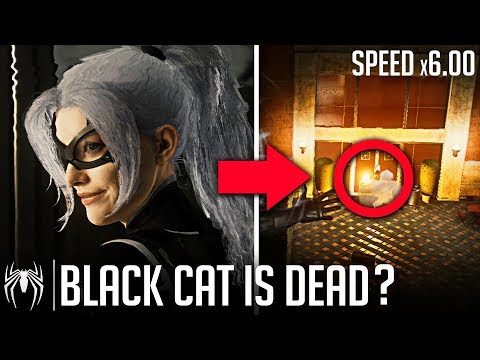 How Black Cat Survived the Explosion (Proof Felicia is Alive) Slow Motion - Marvel's Spider-Man PS4
