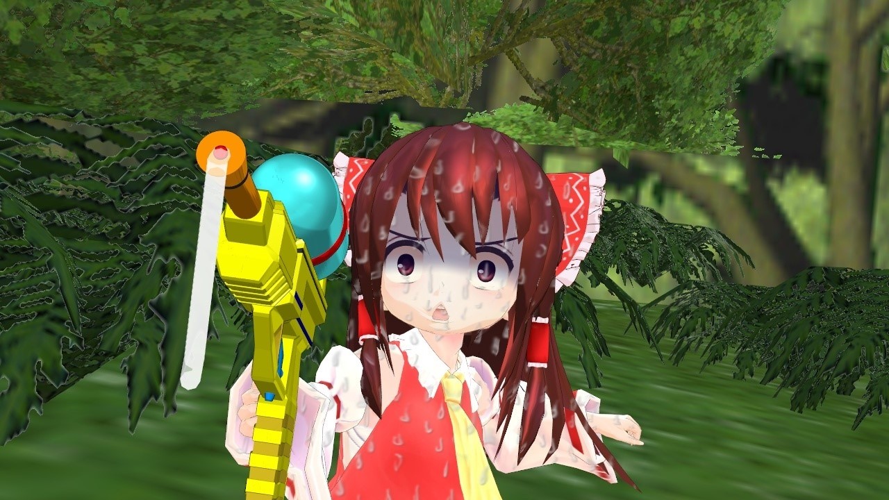 【東方MMD紙芝居】”もしも家族だったら”　#17　みんなで水鉄砲！　後編